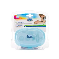 Aspirator do oczyszczania noska z miękką silikonową końcówką - Canpol Babies