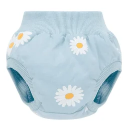 Bloomersy dla dziewczynki niebieskie w stokrotki - Daisy Pinokio