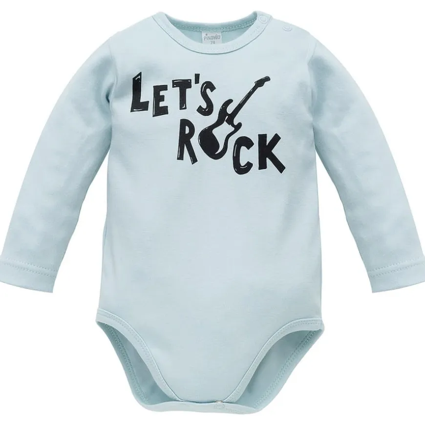Body długi rękaw niebieskie - Let's Rock | Pinokio