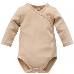 Body kopertowe z długim rękawem beige - Lovely Day | Pinokio