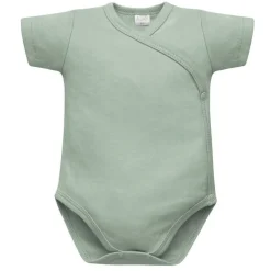 Body kopertowe z krótkim rękawem zielone - Lovely Day | Pinokio