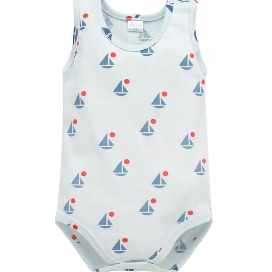 Body niemowlęce na ramiączkach - Sailor | Pinokio