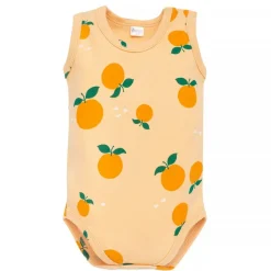 Body niemowlęce na ramiączkach Orange - Fruit & Sun | Pinokio