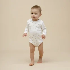 Body z długim rękawem Misie - Lovely Day | Pinokio