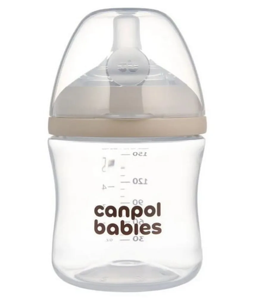Butelka Natural Shape ze smoczkiem dwustrefowym 150 ml Canpol Babies