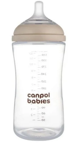 Butelka Natural Shape ze smoczkiem dwustrefowym 330 ml Canpol Babies