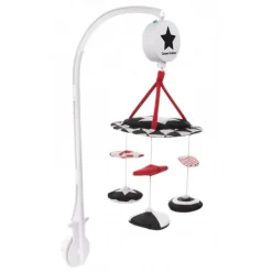 Canpol Babies - Kontrastowa karuzela z pozytywką Sensory Toys 68/084