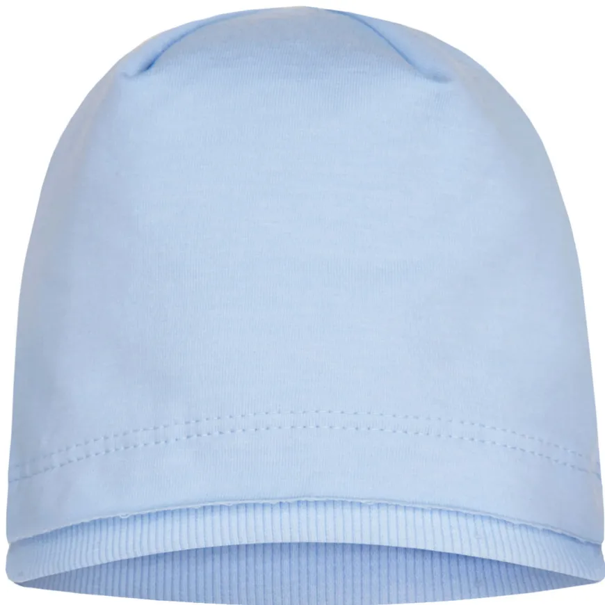 Czapka z dresówki dla niemowląt i dzieci Miki/ Baby Blue - Dolce Sonno