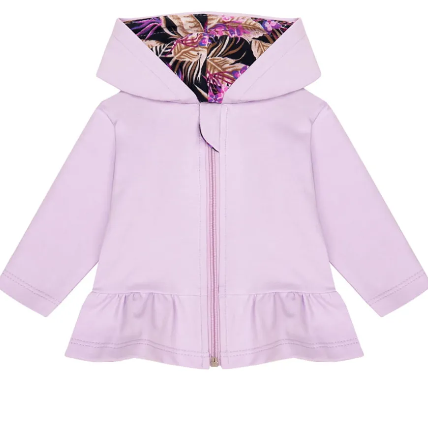 Dres niemowlęcy dla dziewczynki Lily/ Wrzos - Exotic Flowers - Dolce Sonno