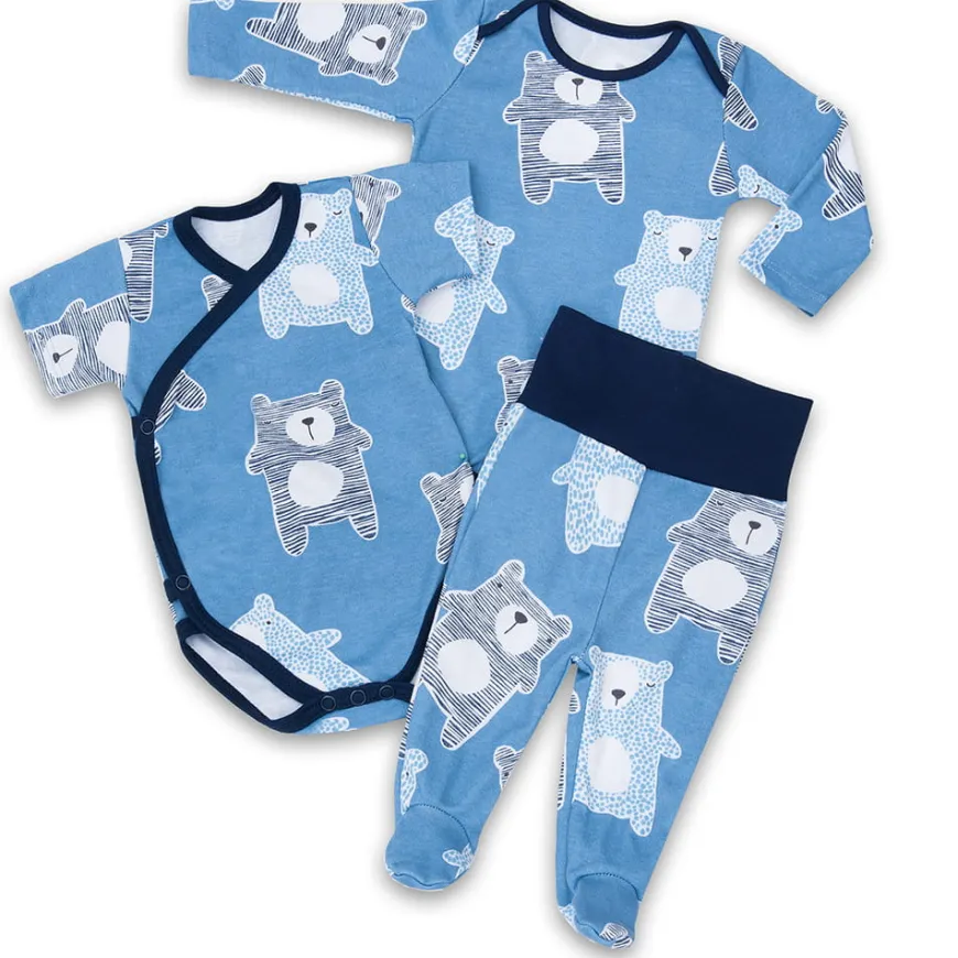 Dziecięce body długi rękaw Granatowe Koala - Dolce Sonno