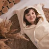 Ecru okrycie kąpielowe frotte 100x100, ecru | Maxi - BabyMatex