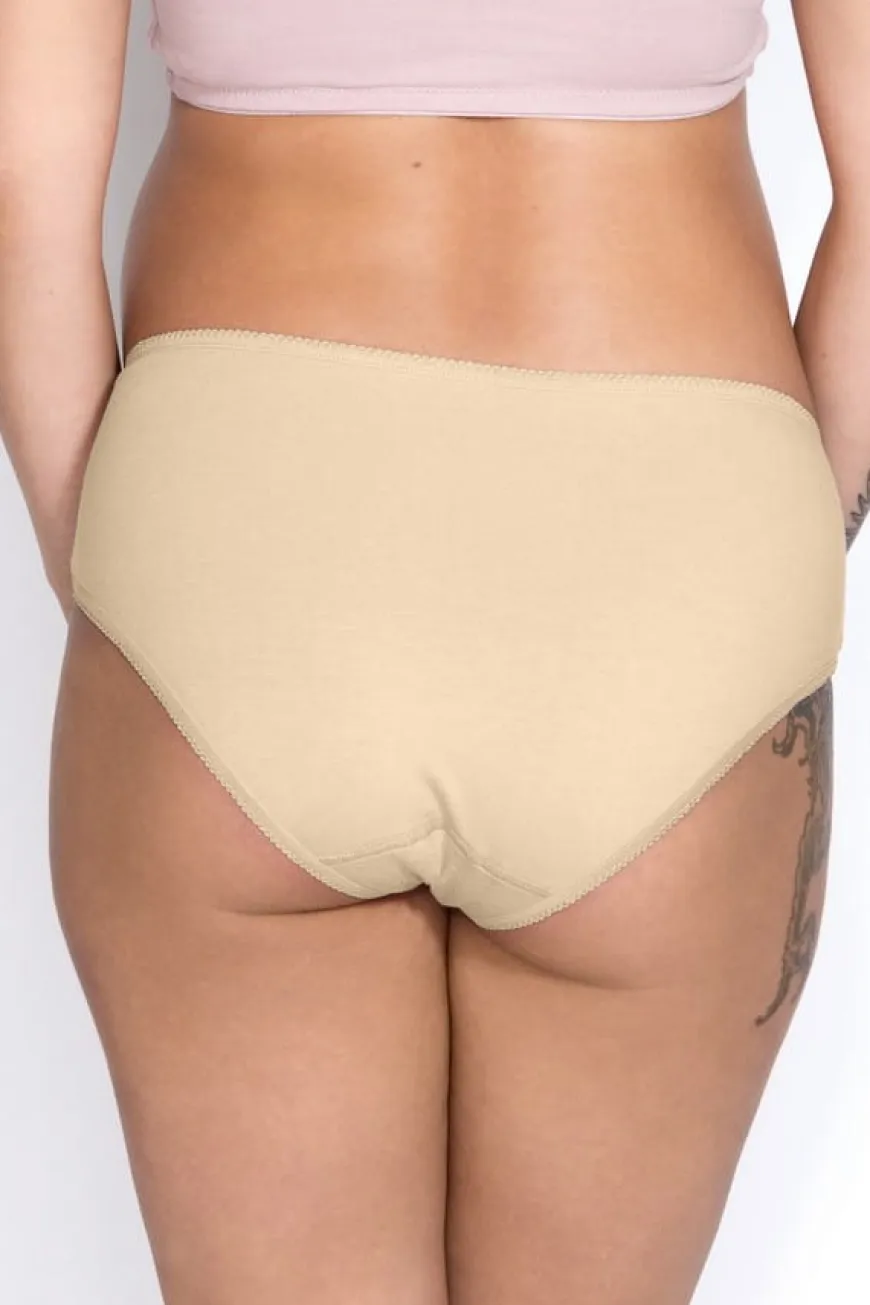Figi ciążowe pod brzuch Mama Panty - Beżowe | Mitex
