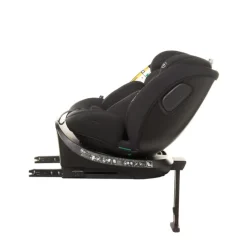 Fotelik samochodowy z obrotową bazą ENZO-FIX 40 - 150cm BLACK I-SIZE 4BABY