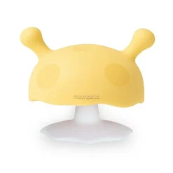 Gryzak silikonowy Mushroom Żółty | Mombella