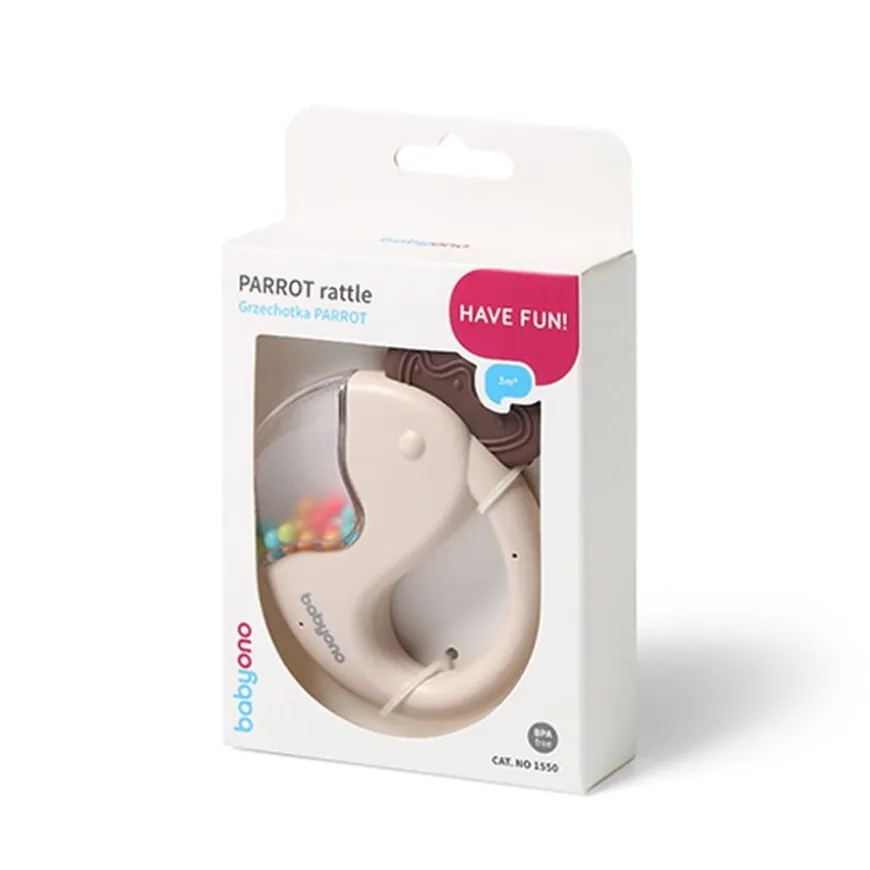 Grzechotka dla niemowląt Parrot | BabyOno 1550