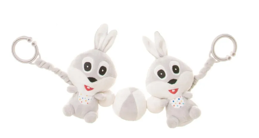 Grzechotka do wózka - fotelika Rabbit | 4 Baby
