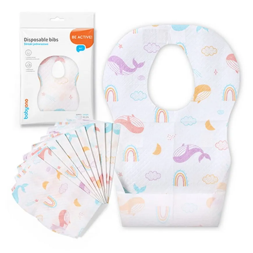Jednorazowe śliniaki 10szt | Babyono 878
