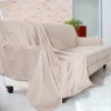 Koc wytłaczany 150x200cm Diamond - Kremowy | Matex TM0421 02
