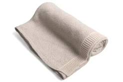 Kocyk dla niemowląt, bawełniany 80 x 100 cm Mini Rattle od BabyMatex - Beżowy