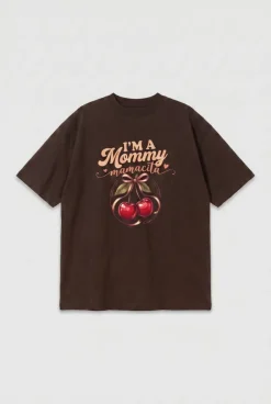 Koszulka Oversize I'm a Mommy Chocolate – Dolce Sonno