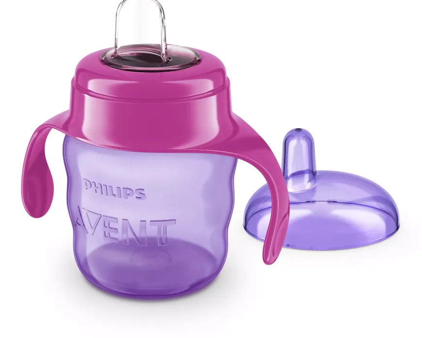 Kubek niekapek z miękkim ustnikiem 6m+ 200ml - Avent