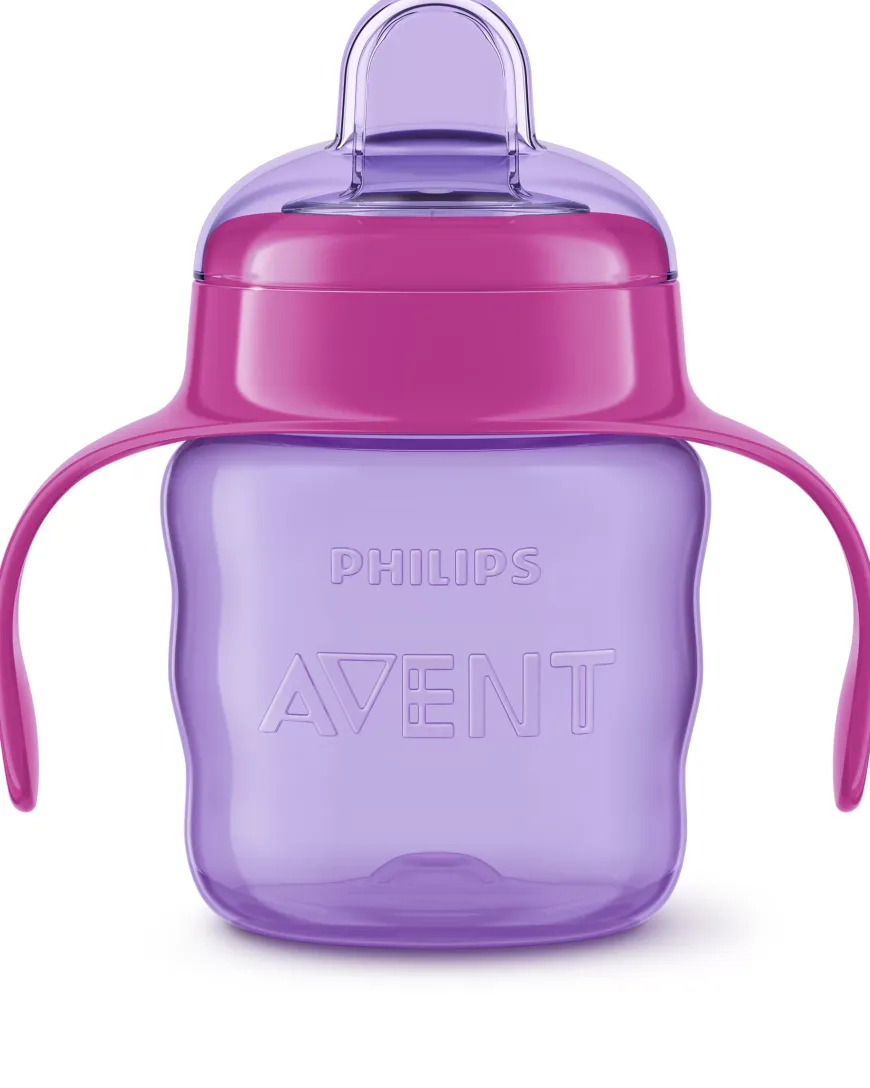 Kubek niekapek z miękkim ustnikiem 6m+ 200ml - Avent