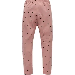 Legginsy dla dziewczynki różowe w groszki - Tres Bien | Pinokio