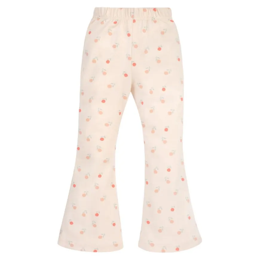 Legginsy dzwony dla dziewczynki różowe - Summer Garden | Pinokio