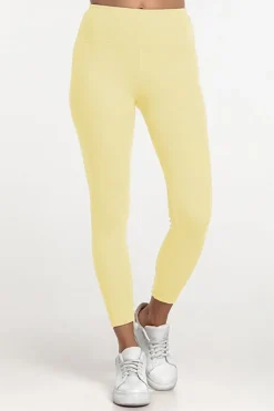 Legginsy prążkowane Yellow - Dolce Sonno