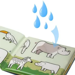 Magiczna książeczka edukacyjna do zabawy w wodzie A0657 - Akuku