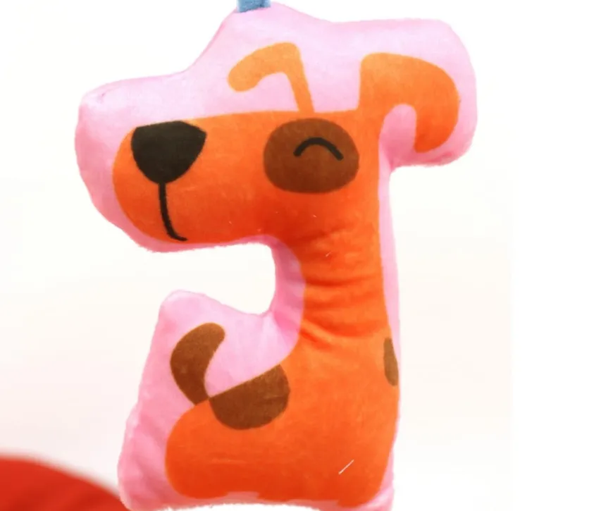 Mata edukacyjna dla niemowląt 2 w1 Kwiat Safari od Milly Mally