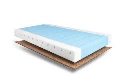 Materac do łóżeczka 70x140 dwustronny z matą kokosową Colorado - TB0313 BabyMatex