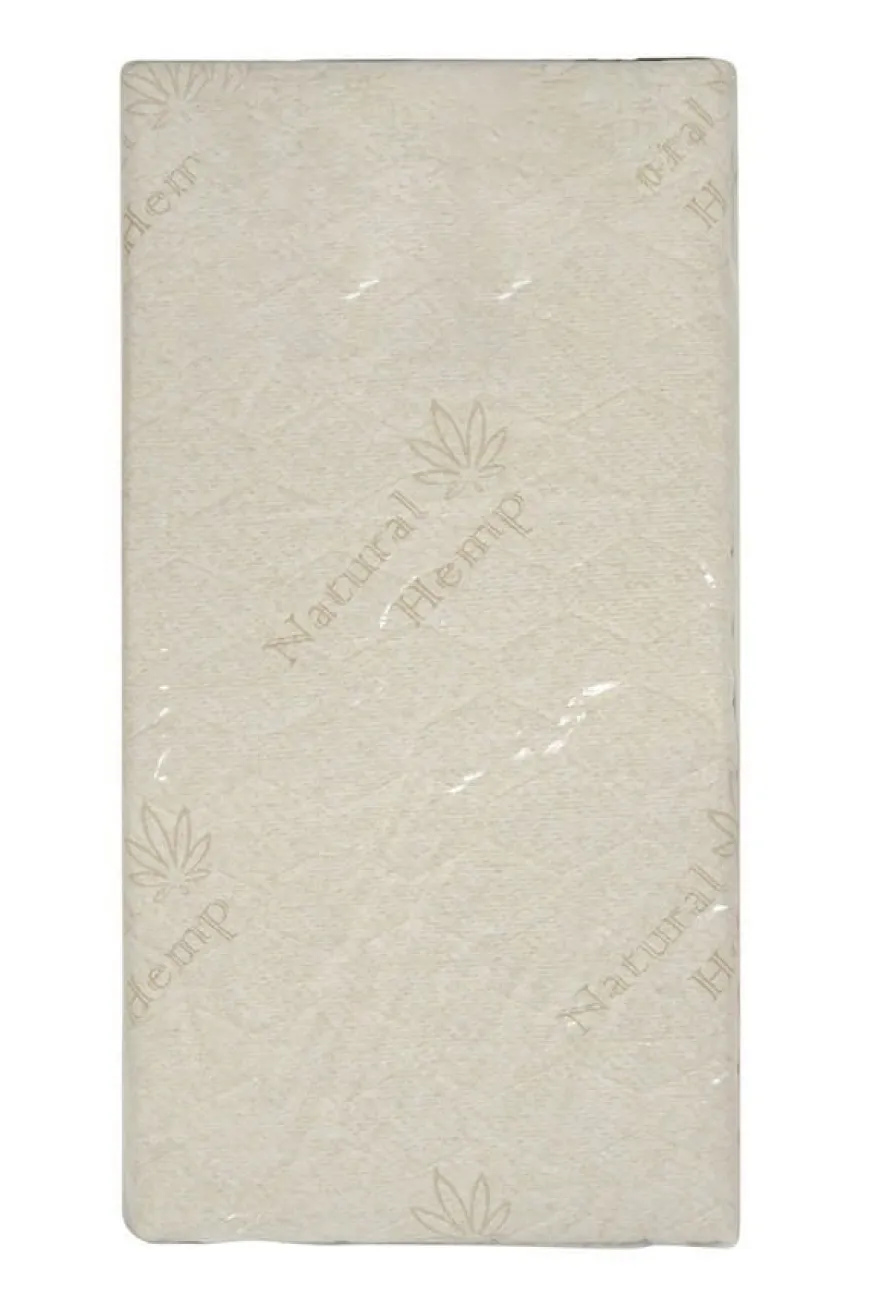 Materac dwustronny ortopedyczny do łóżeczka 70x140 z matą kokosową Coco Hemp - TB0437 BabyMatex