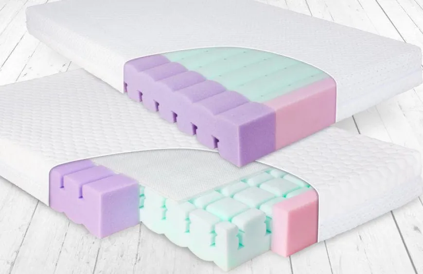 Materac ortopedyczny do łóżeczka 70x140 Aero - TB0339 BabyMatex