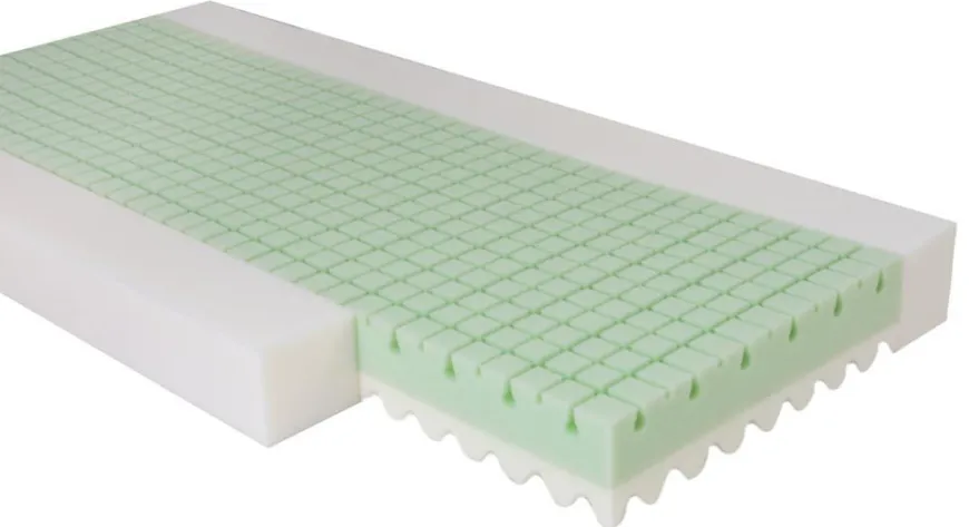 Materac ortopedyczny do łóżeczka 70x140 Eco Green Aloe Vera - TB0377 BabyMatex