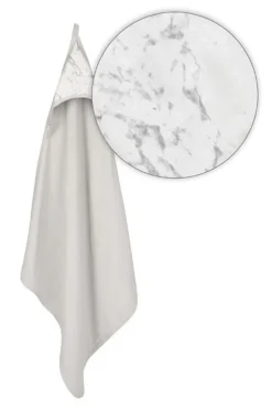 Muślinowe okrycie kąpielowe "Muslin Design" - Jasny szary | BabyMatex - TB0443_07