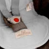 Nakładka redukująca nacisk PADDI 0-36kg Muślinowa - szare | BabyMatex TB0440_42