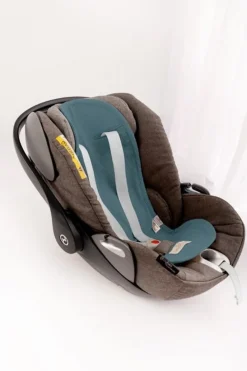 Nakładka redukująca nacisk PADDI 0-36kg Muślinowa - zieleń | BabyMatex TB0440_34