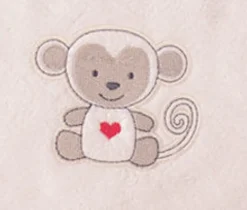 Niebieskie okrycie kąpielowe 100x100 ręcznik z kapturkiem dla niemowląt Bamboo | Baby Matex