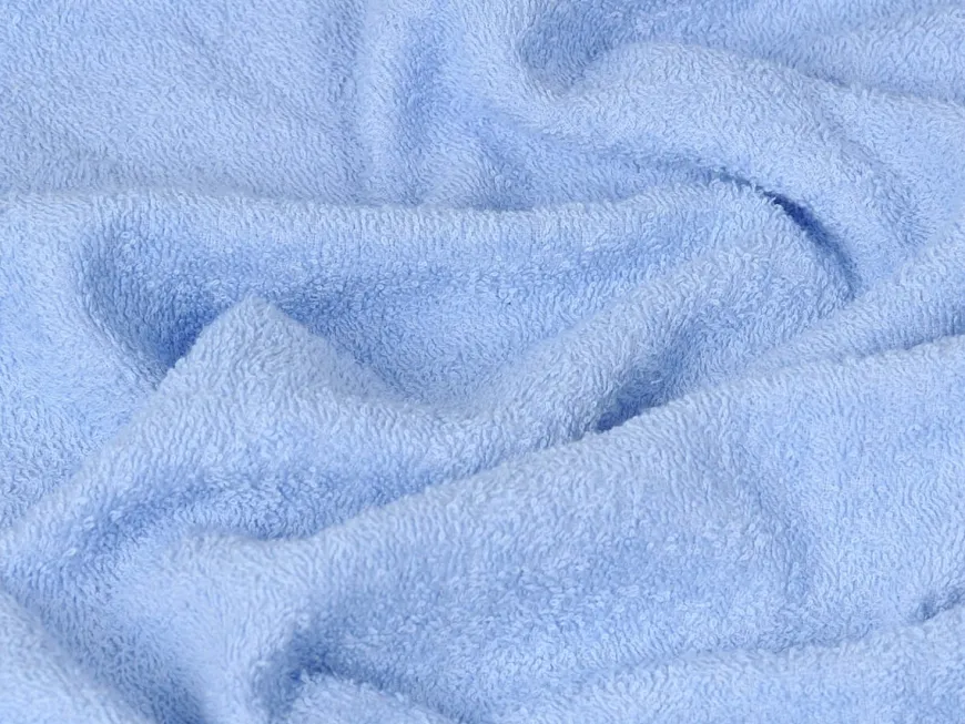 Niebieskie okrycie kąpielowe frotte 100x100 | Maxi - BabyMatex
