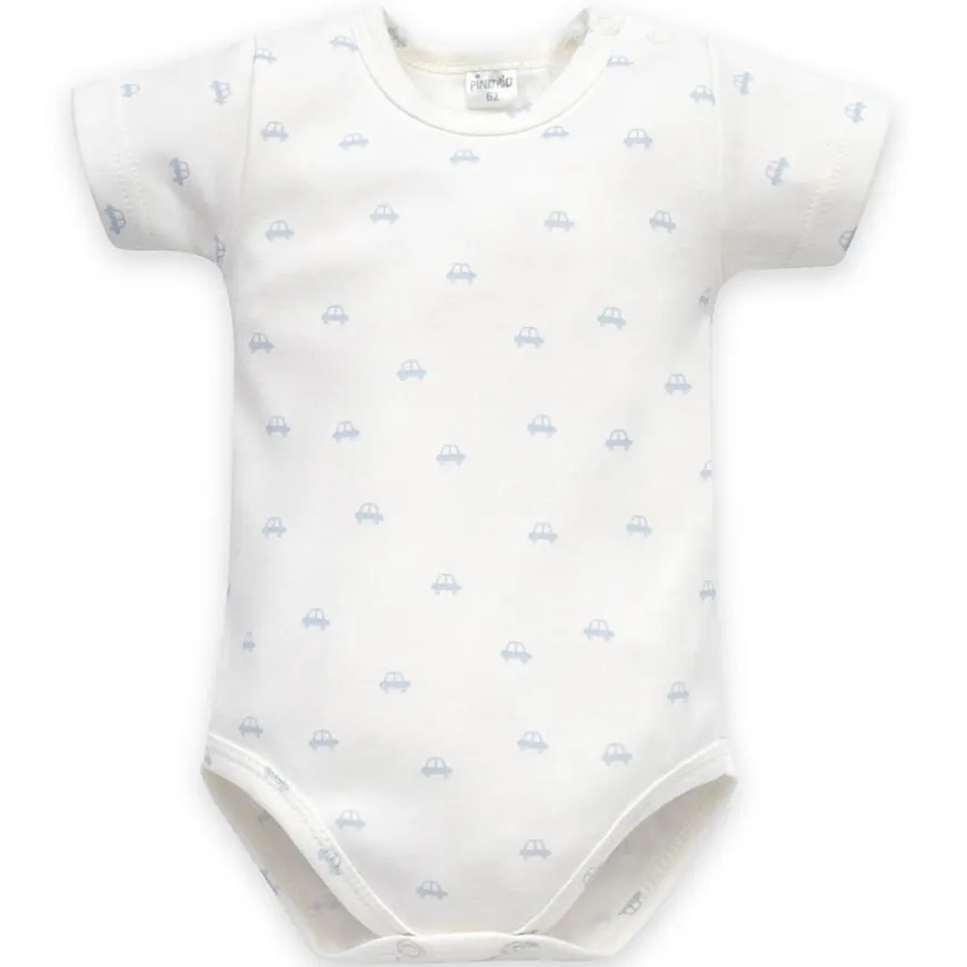 Niemowlęce body z krótkim rękawem Auta - Lovely Day | Pinokio
