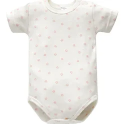 Niemowlęce body z krótkim rękawem Kwiatki - Lovely Day | Pinokio