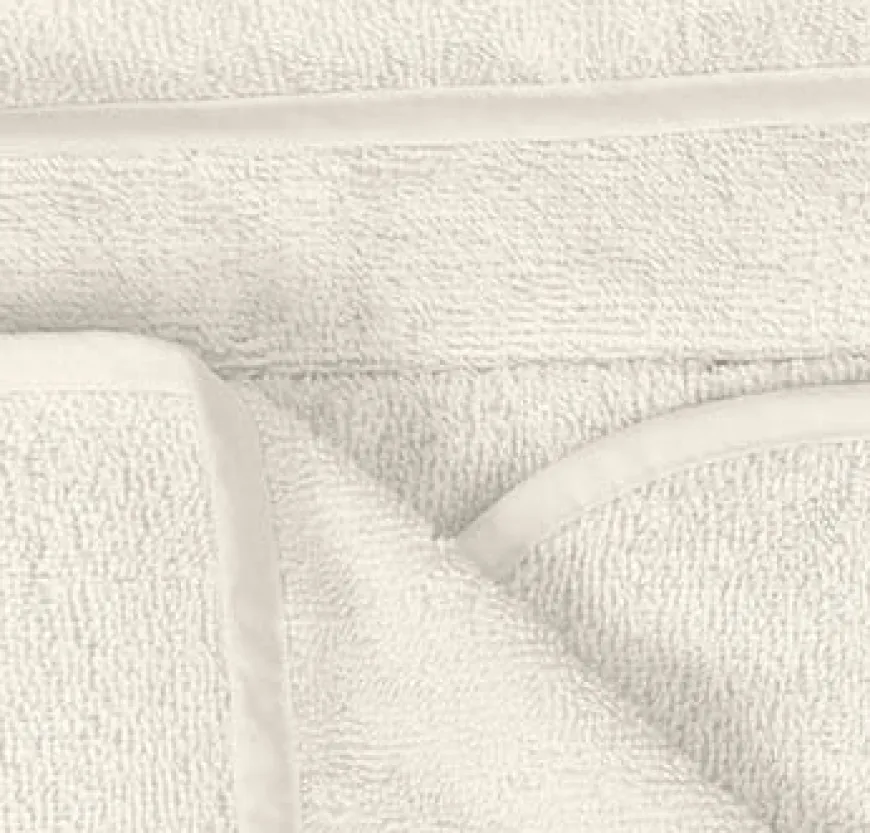 Okrycie kąpielowe ecru 70x140 ręcznik z kapturkiem MAXI JUNIOR | BabyMatex