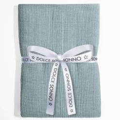 Otulacz, pieluszka muślinowa Double Gauze 70x70cm - Khaki | Dolce Sonno