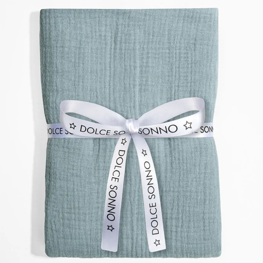 Otulacz, pieluszka muślinowa Double Gauze 70x70cm - Khaki | Dolce Sonno