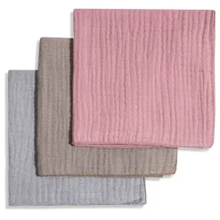 3Pack Chusteczki Muślinowe Pieluszki Ulewajki 30x30 cm - MIX01 | Dolce Sonno