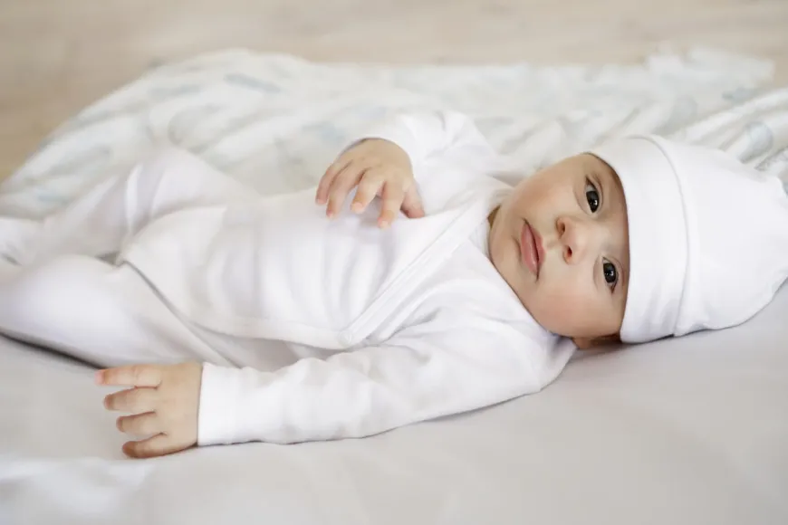 Pajac kopertowy na napy white - Lovely Day | Pinokio