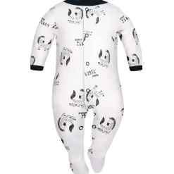 Pajac niemowlęcy Funny Zebra Biel - Dolce Sonno