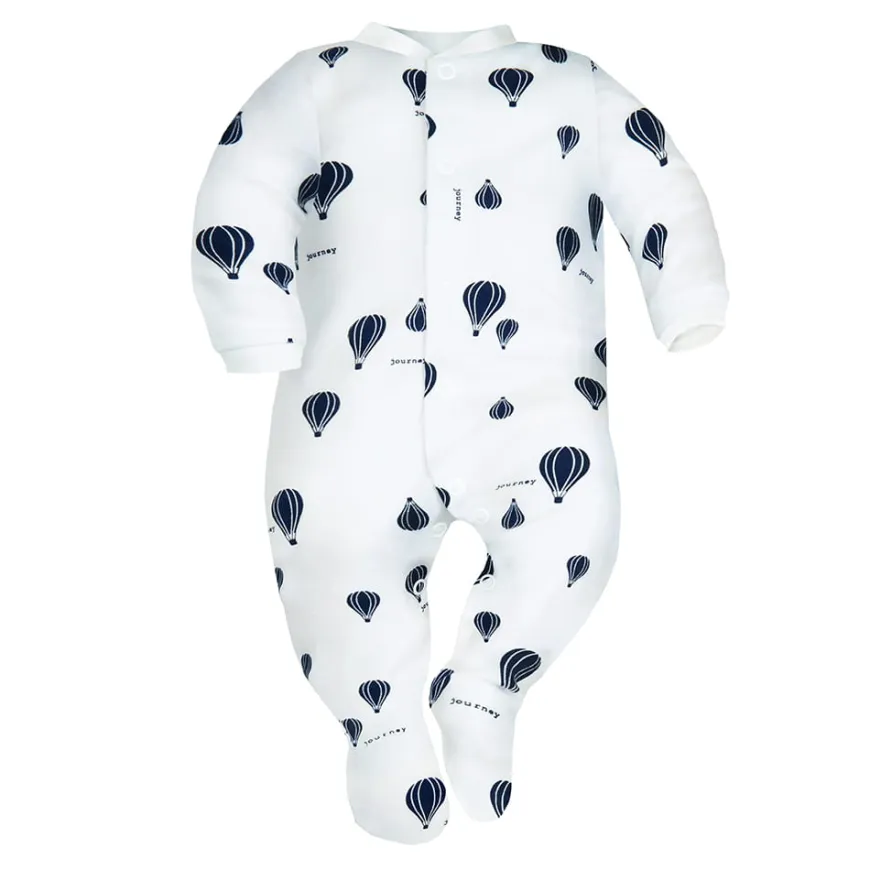 Pajac niemowlęcy Granatowe Balony - Dolce Sonno