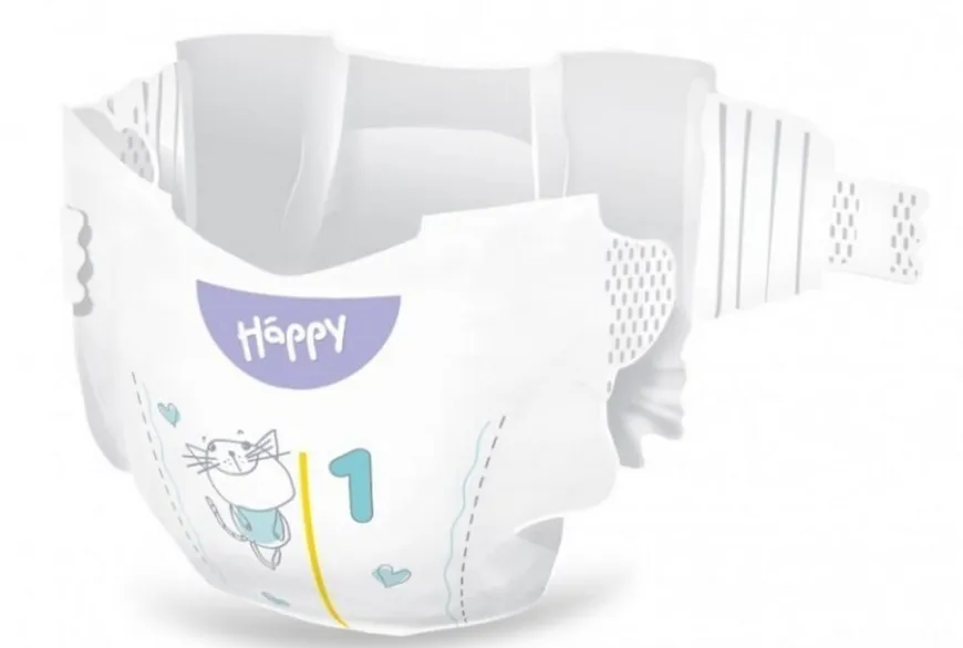 Pieluszki dla noworodków Bella Baby Happy Soft & Delicate – Newborn 2-5 kg, 42 szt.